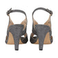 Lotus Amelia PEWTER Shimmer open toe shoes