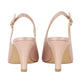 Lotus Larissa PINK metalic peep toe shoes