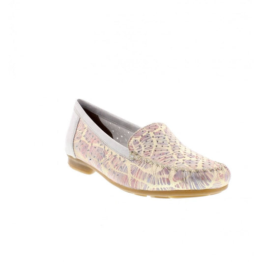 RIEKER Casual shoe 40086-90 in Metallic Combination