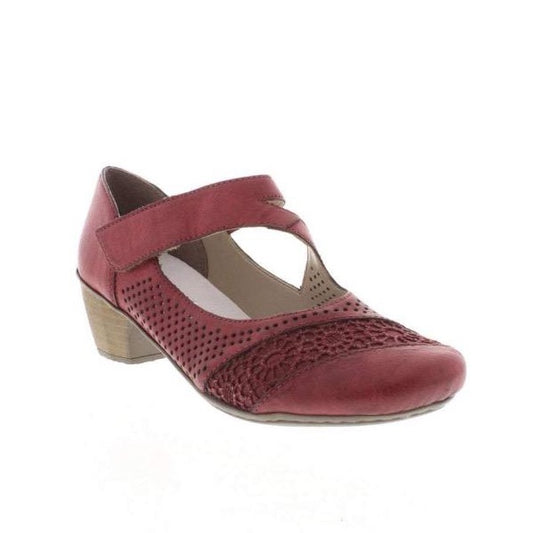 RIEKER SHOE  RED HOOK  AND  LOOP FASTENING 41743-35 F