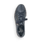 Rieker SHOE NAVY Wedged Leather Lace up Shoe with Zip  53702-14