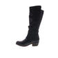 RIEKER Long Boot with Zip 93655-00 Black
