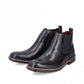 Rieker Men's  BLACK Leather Boot 1360-00