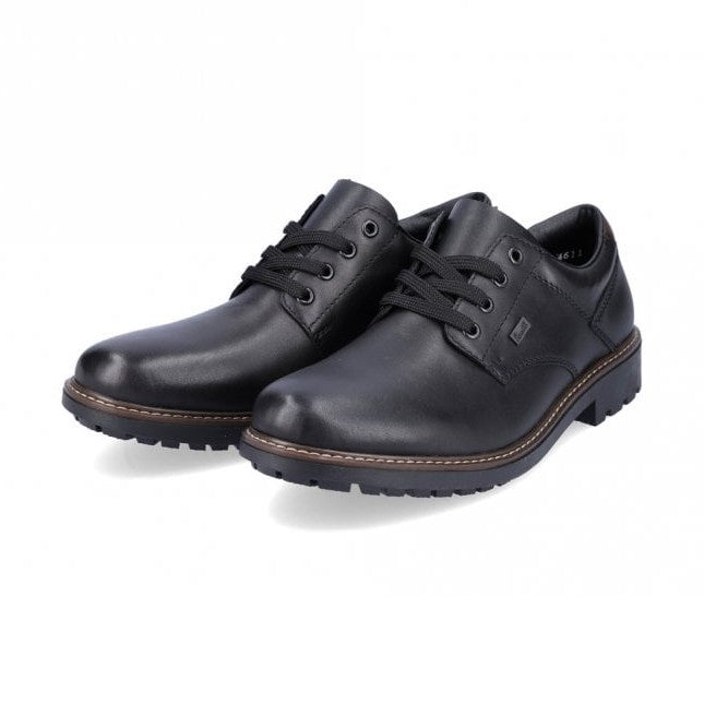 Rieker Men's Lace up Shoes F4611-00 BLACK