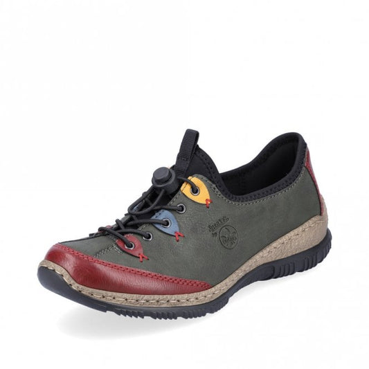 Rieker  Shoes N3271-54 GREEN MULTY