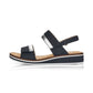 Rieker Sandal with touch fastening V36B9-14 NAVY 