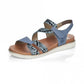 Rieker Sandal with touch fastening V5069-12 DENIM BLUE