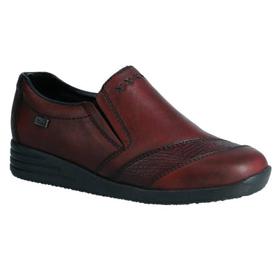 Rieker lady's shoe slip-on BORDEAUX 58462-35