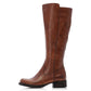 RIEKER LONG BOOTS BROWN ZIP UP Z9590-25