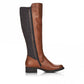 Rieker Long Riding Boot with zip Z9591-22 BROWN