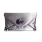 Lunar Ripley Occasion Shoe  Grey Satin MATCHING BAG AVAILABLE