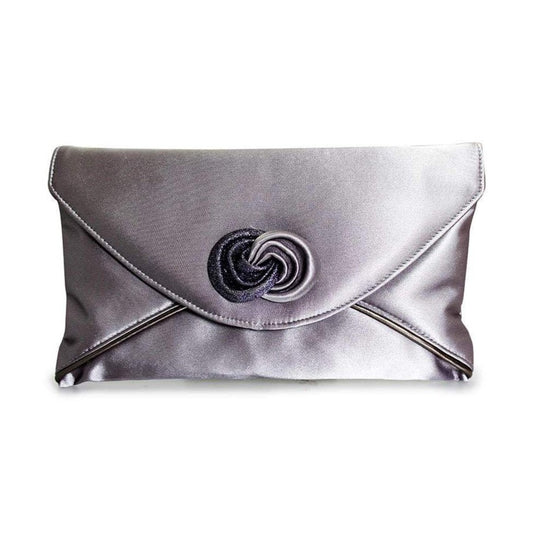 Lunar Ripley Occasion Bag Grey ZLR222 to match Ripley Shoe