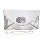 Lunar Ripley Occasion Bag Silver ZLR222  to match Ripley Silver Shoe