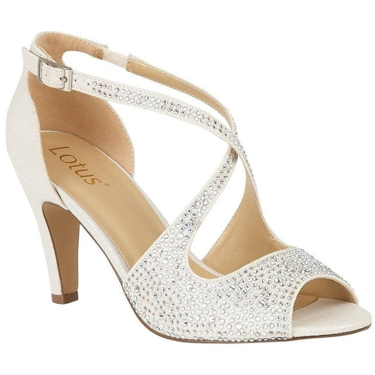 Lotus Rosa SILVER  Occasion Sandal