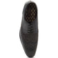 Thomas Crick Black Leather / Herringbone Brogue shoes