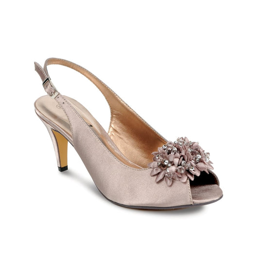 Lunar Occasion Shoe Sabrina Taupe Sling Back MATCHING BAG AVAILABLE