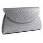 Lunar Sariyah Occasion Wear Matching Bag PEWTER ZLR046PW