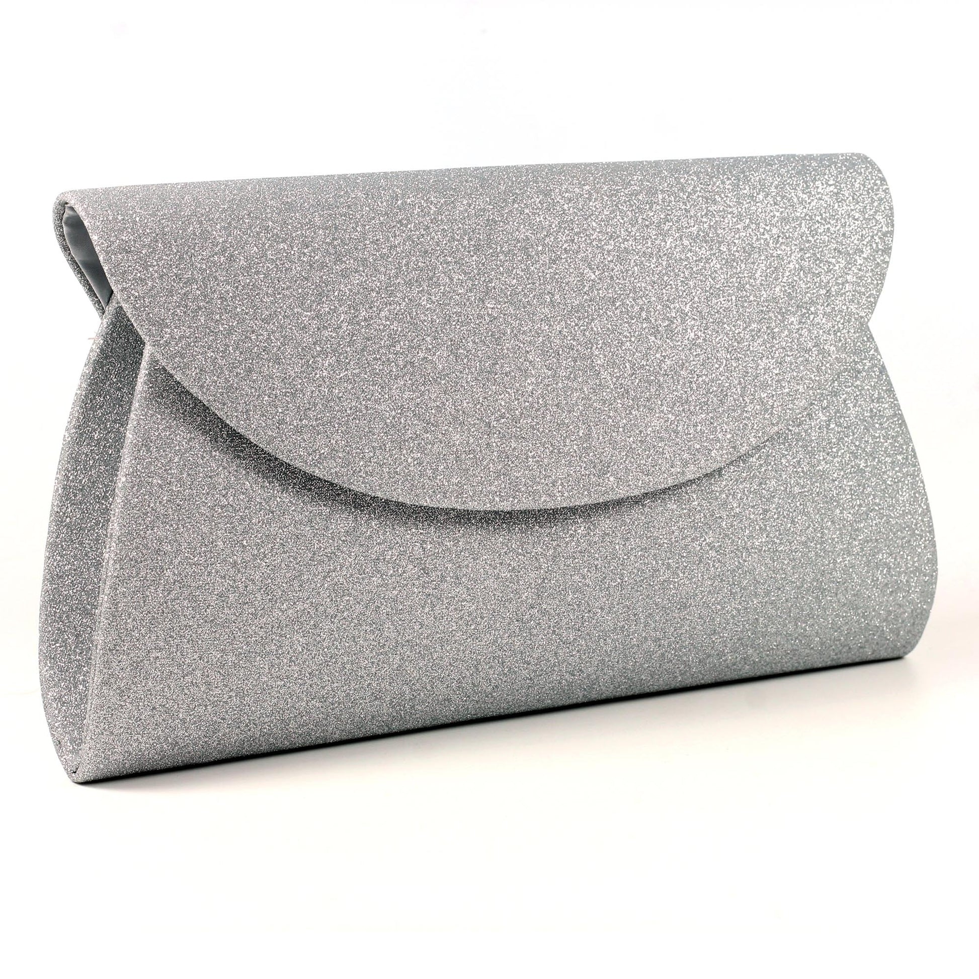 Lunar Sariyah Occasion Wear Matching Bag SILVER ZLR046SL