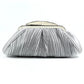 Lunar Sienna Occasion Bag Light Grey Clutch ZLV 132 to match Sienna shoe