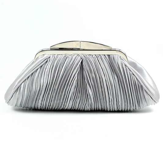 Lunar Sienna Occasion Bag Light Grey Clutch ZLV 132 to match Sienna shoe