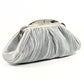 Lunar Sienna Occasion Bag Light Grey Clutch ZLV 132 to match Sienna shoe