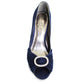 Lunar Sienna Occasion Shoe Navy Diamanté