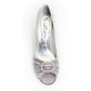 Lunar Sienna Occasion Shoe Light Grey Diamanté  MATCHING BAG AVAILABLE