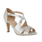 Lotus Sadia SILVER Open Toe Strappy Dress sandal  ULS157