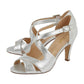 Lotus Sadia SILVER Open Toe Strappy Dress sandal  ULS157