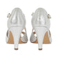 Lotus Sadia SILVER Open Toe Strappy Dress sandal  ULS157