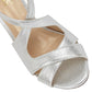 Lotus Sadia SILVER Open Toe Strappy Dress sandal  ULS157