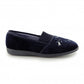 Ladies Slipper by Sleepers Inez in Navy LS792C