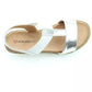 Heavenly Feet Ritz SILVER Sandal