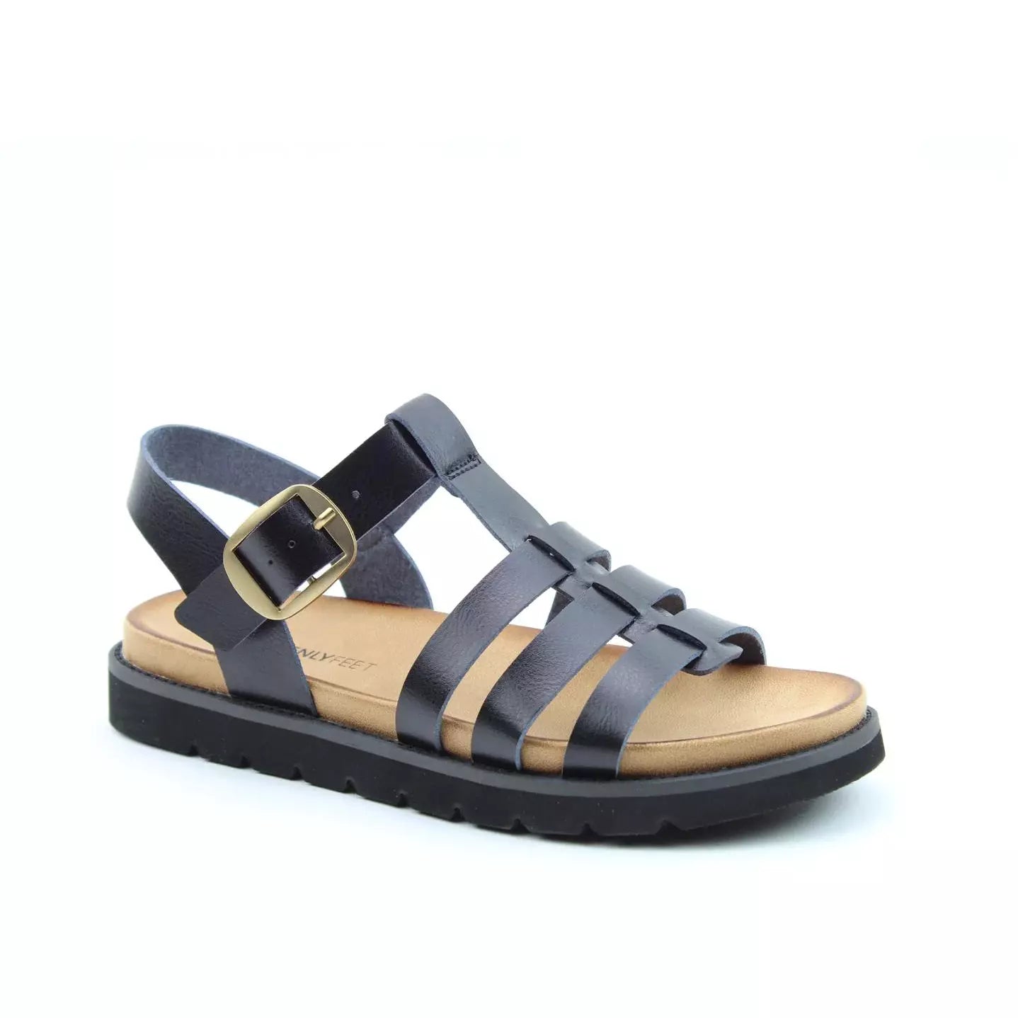 Heavenly Feet Saltwater BLACK Sandal