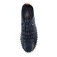 Lunar Plimsoll St Ives Navy FLE030BL Soft Leather elasticated lace