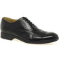 Steptronic BROGUE SHOE Bugos Black Soft Leather wing cap Lace up Formal