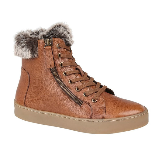 Lotus Ankle Boot Siobahn Tan Stressless Trainer style