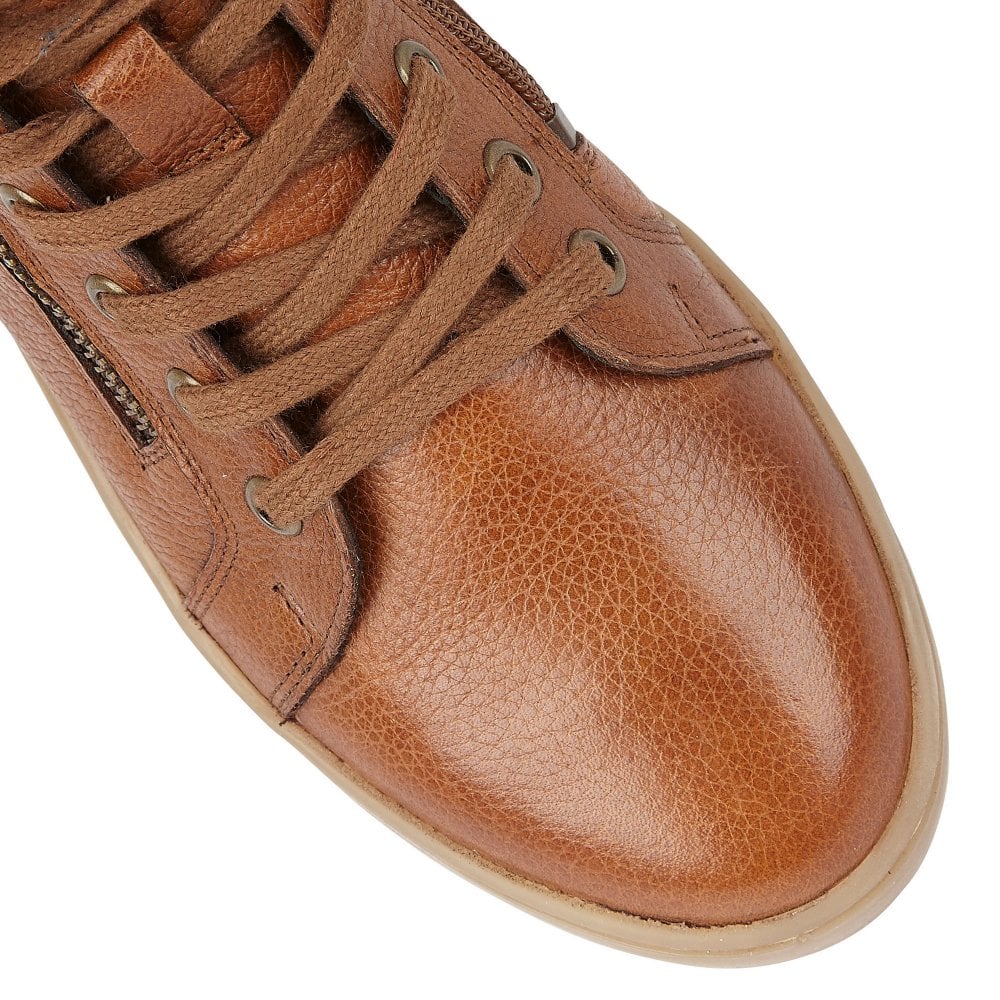 Lotus Ankle Boot Siobahn Tan Stressless Trainer style