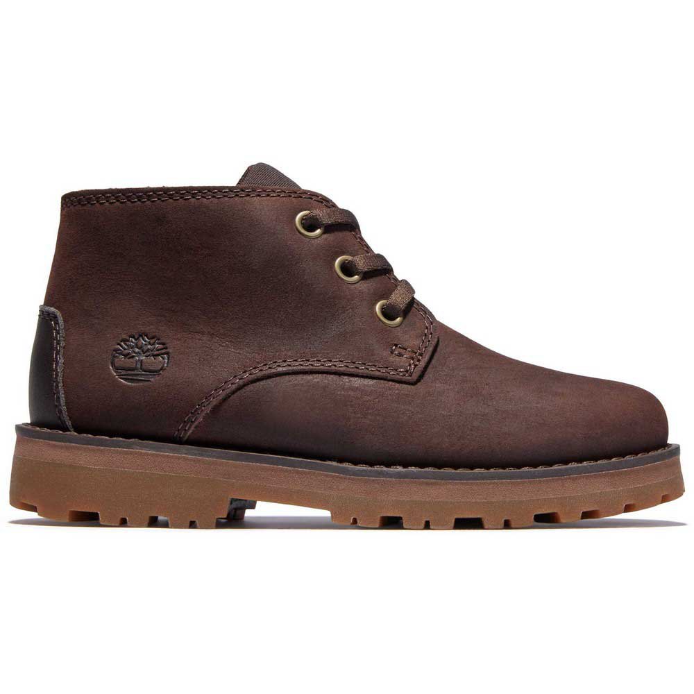 Timberland Courmakid Chukka Boot Brown Leather with Inside Zip