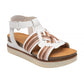 Lotus Cairnes WHITE Leather Sandal ULP221