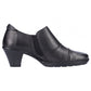 Rieker Ladies Leather  Shoe BLACK 57173-02