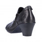 Rieker Ladies Leather  Shoe BLACK 57173-02