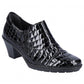 Rieker Ladies Leather  Shoes SCHWARTZ 57173-03