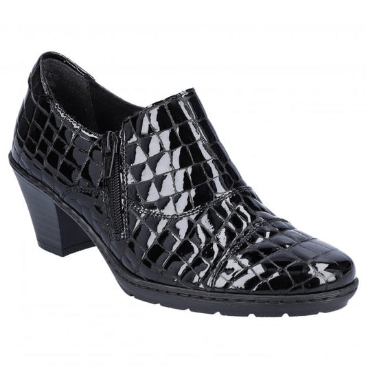 Rieker Ladies Leather  Shoes SCHWARTZ 57173-03