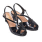 Van Dal Libby Black patent Wide Fit Dress Sandal